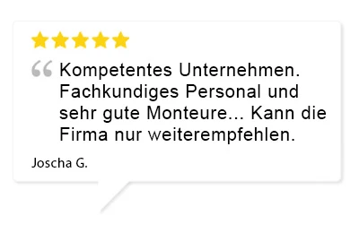 Bewertung Kunde